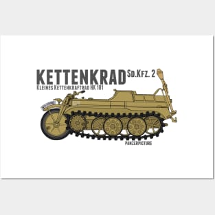 Kettenkrad T-Shirt Posters and Art